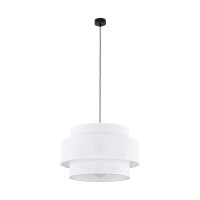 Pendelleuchte Weiß Ø 50 cm H: max. 160 cm...