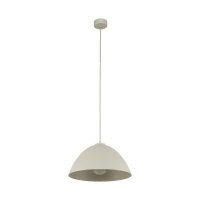 Pendelleuchte Metall Beige Ø 34 cm rund Höhe...