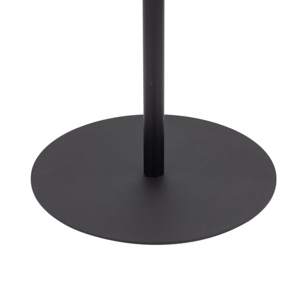 Stehleuchte Schwarz 155 cm E27 Stoff Metall Ø 50 cm