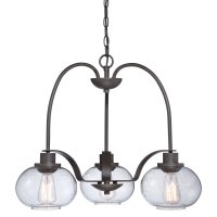 Pendelleuchte FELI Regenglas Ø56cm kürzbar Lampe