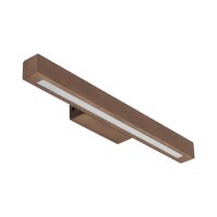 LED Bilderleuchte Holz 46 cm lang warmweiß 3000 K...