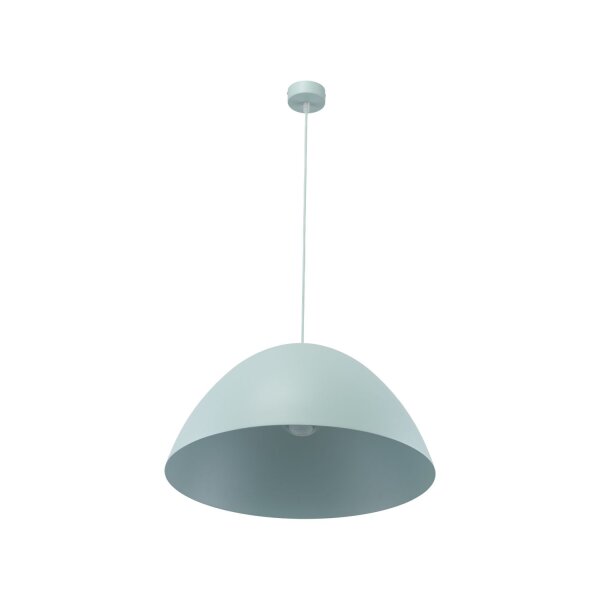 Hängeleuchte Metall Ø 50 cm H: max. 170 cm E27 Mint Grün