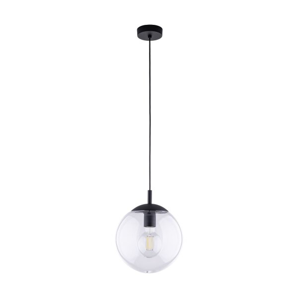 Pendelleuchte Glas Ø 25 cm Kugel H: max. 165 cm E27