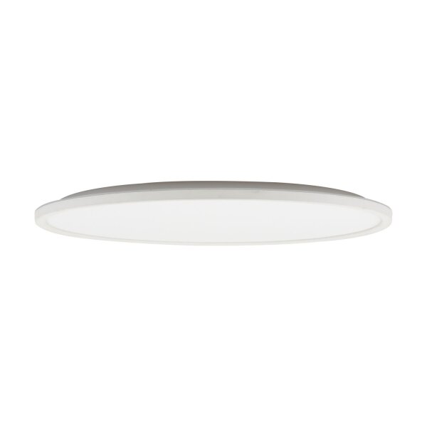 Badezimmerlampe LED Dimmer 3 Lichtmodi IP54 rund Ø 50 cm Weiß