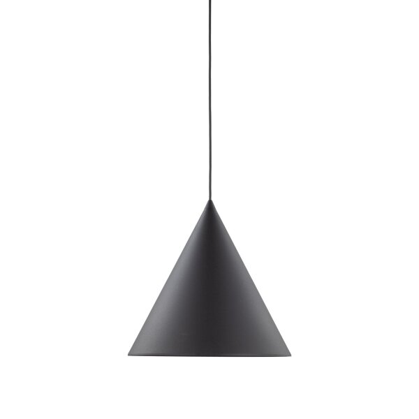 Schwarze Pendelleuchte Metall E27 Ø 32 cm H: max. 165 cm