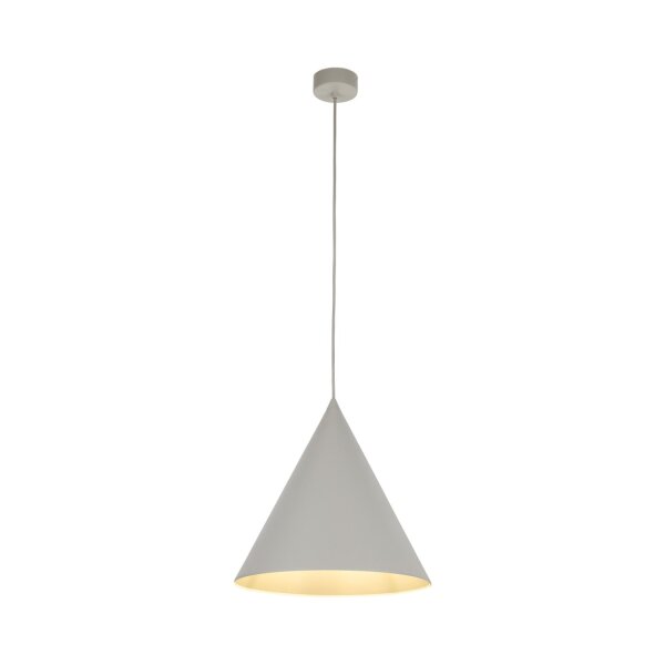 Hängelampe Metall Beige Ø 32 cm H: max. 165 cm E27