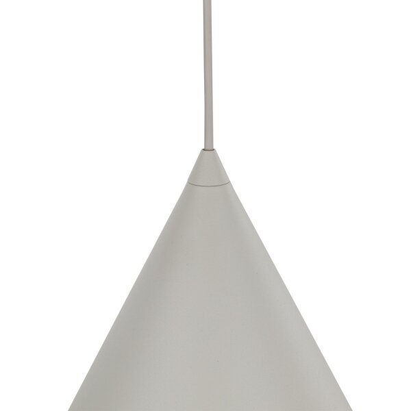Hängelampe Metall Beige Ø 32 cm H: max. 165 cm E27