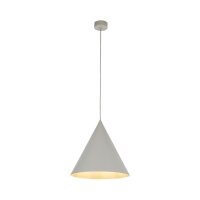 Hängelampe Metall Beige Ø 32 cm H: max. 165...