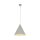 Hängelampe Metall Beige Ø 32 cm H: max. 165 cm E27