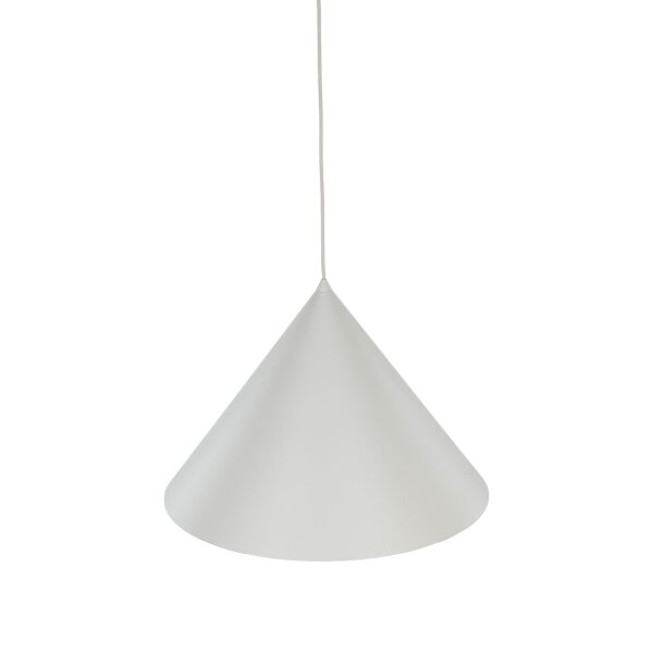 Hängelampe Metall Beige Ø 50 cm groß H: 1,7 m E27 CODY