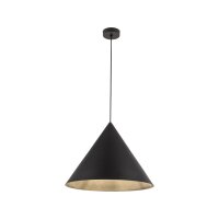 Hängeleuchte Metall Schwarz Ø 50 cm...