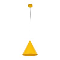 Gelbe Hängelampe Metall E27 Ø 25 cm H: max....