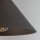 Hängelampe Braun Ø 19 cm H: max. 155 cm verstellbar Metall E27