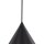 Hängelampe Schwarz Metall Ø 25 cm H: max. 160 cm E27