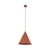 H&auml;ngeleuchte Metall &Oslash; 32 cm H: max. 165 cm Rot Retro E27