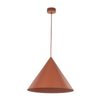 H&auml;ngeleuchte Retro &Oslash; 50 cm H: max. 170 cm verstellbar E27 Rot