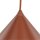 Hängeleuchte Retro Ø 50 cm H: max. 170 cm verstellbar E27 Rot