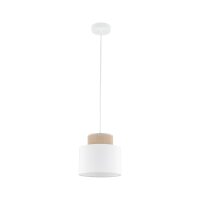 Hängeleuchte Stoff Jute E27 Ø 20 cm H: max....