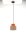 Hängelampe rund Ø 20 cm H: max. 160 cm Retro Jute Stoff E27