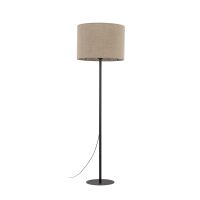 Stehleuchte 165 cm Ø 50 cm Metall Jute E27 MARINUS