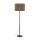 Stehlampe Modern 165 cm Metall Jute E27 Schwarz Braun