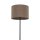 Stehlampe Modern 165 cm Metall Jute E27 Schwarz Braun