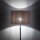 Stehlampe Modern 165 cm Metall Jute E27 Schwarz Braun