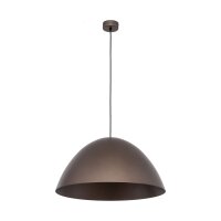 Hängelampe rund Ø 50 cm H: max. 1,7 m Braun...