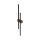 LED Wandlampe 90 cm hoch Metall Holz indirektes Licht 3000 K