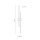 LED Wandlampe 90 cm hoch Metall Holz indirektes Licht 3000 K