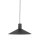 Hängelampe rund Ø 36 cm Schwarz Metall E27 Retro Design