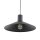 Hängelampe rund Ø 36 cm Schwarz Metall E27 Retro Design