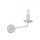 Wandlampe Rustikal Metall Beige H: 23 cm klein für E14