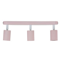 Deckenstrahler Metall Rosa GU10 52 cm lang Kinderzimmer