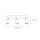 Kinderzimmerlampe Decke Mint L: 52 cm Metall 3-flammig GU10