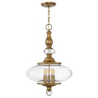 Pendelleuchte LYN Messing Antik Ø46cm Lampe