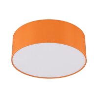 Kinderzimmerleuchte Stoff rund Ø 38 cm Orange 4x...