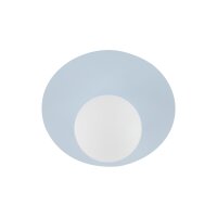 Kinderzimmerleuchte Glas Metall G9 rund Ø 25 cm...