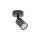 Deckenlampe Metall GU10 verstellbar Ø 12 cm klein Braun LIDIA
