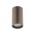 Deckenspot Braun Metall GU10 Ø 5 cm H: 8 cm Aufputz