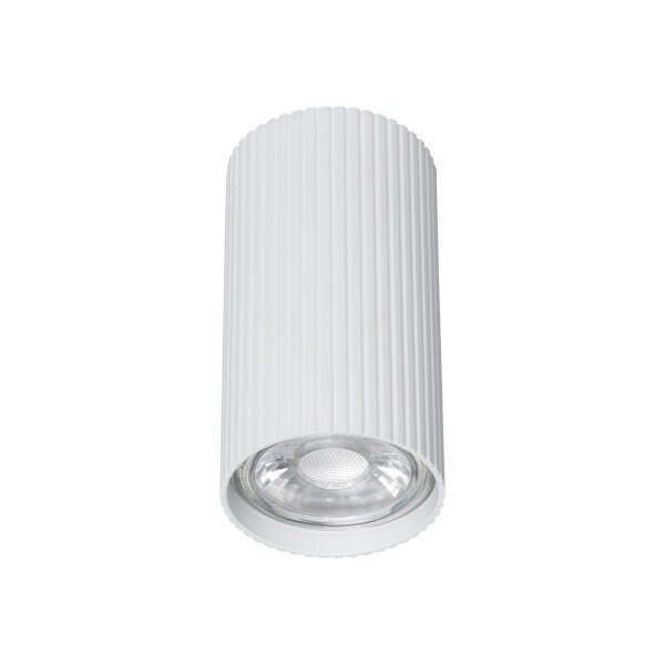 Deckenspot Weiß Metall GU10 Ø 5,5 cm H: 10 cm klein Aufputz