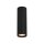 Aufputz Deckenlampe Schwarz Metall GU10 Ø 5,5 cm H: 17 cm