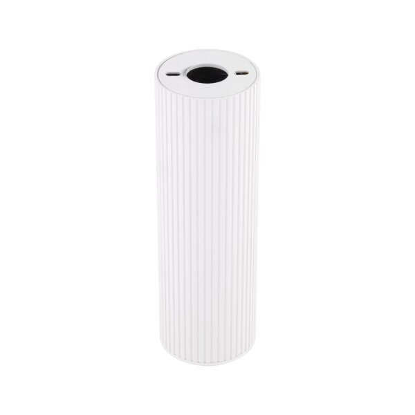 Spot Lampe Decke Weiß Metall GU10 Ø 5,5 cm H: 17 cm Aufputz