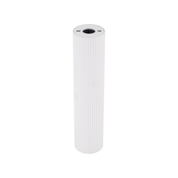 Aufputz Deckenspot Weiß Metall GU10 Ø 5,5 cm H: 24 cm klein