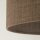Stehleuchte Metall Stoff E27 160 cm Ø 50 cm in Gold Braun