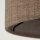 Stehleuchte Dreibein 160 cm Stoff Metall in Gold Braun E27