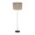 Stehlampe klein 160 cm Metall Stoff E27 in Gold Braun