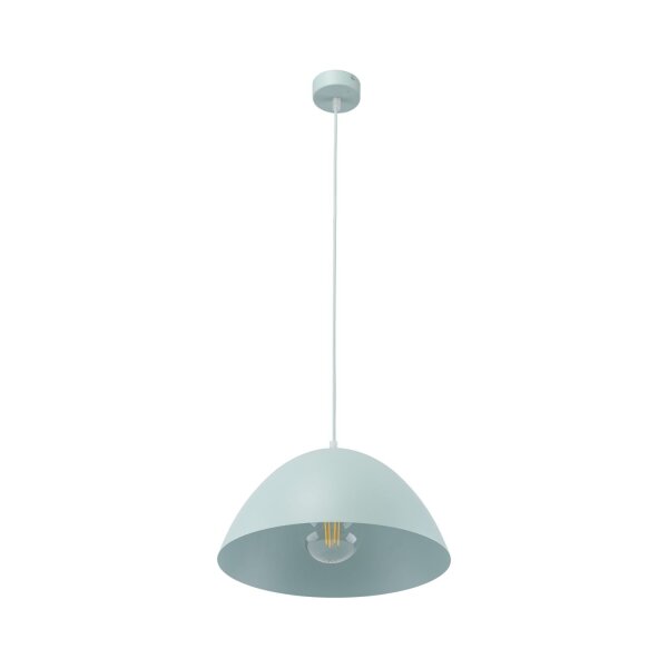 Hängeleuchte Metall E27 rund Ø 34 cm H: max. 165 cm Mint