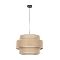 Boho Hängelampe Jute Ø 50 cm rund E27...