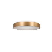 Blendarme LED Deckenlampe in Gold Weiß Ø30...